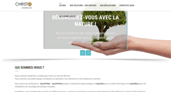 Desktop Screenshot of christo-energie.fr